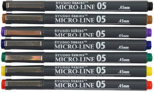 Studio Series Color Micro-Line Pen Set (Set of 7)