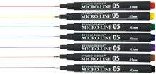 Studio Series Color Micro-Line Pen Set (Set of 7)
