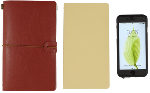Burgundy Voyager Notebook