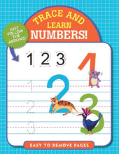 Trace and Learn Numbers! (Number Tracing) (Trace & Learn) cover image