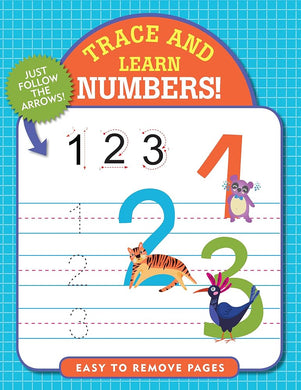 Trace and Learn Numbers! (Number Tracing) (Trace & Learn) cover image