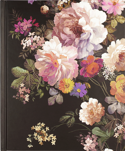 Midnight Floral Oversized Journal