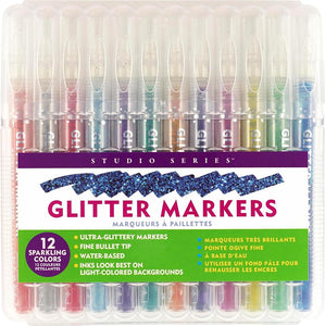 Studio Series Glitter Marker Set (12-piece set) cover image