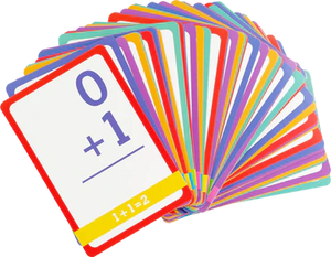 Addition Flash Cards (60 cards, Grades K-2)