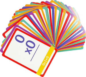 Multiplication Flash Cards (56 cards, Grades 3 and up)