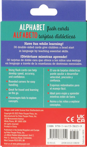 Bilingual Flash Cards - The Alphabet (English and Spanish Edition)