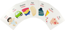 Bilingual Flash Cards - First Words (English and Spanish Edition)