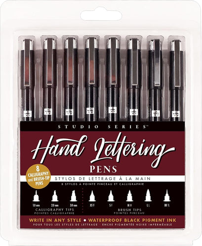 Studio Series Hand Lettering Pens (Set of 8 pens) cover image
