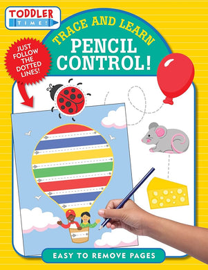 Trace and Learn Pencil Control (just follow the dotted lines!) (Trace & Learn) cover image