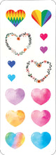 Hearts Sticker Set