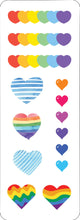 Hearts Sticker Set
