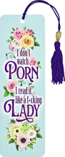 I Don't Watch Porn Beaded Bookmark