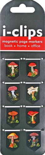 Mushroom I-clips Magnetic Bookmarks