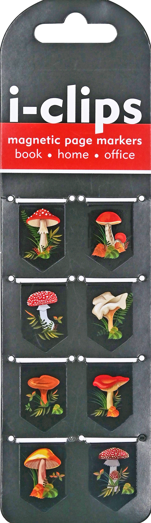 Mushroom I-clips Magnetic Bookmarks