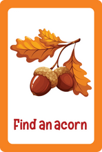 Nature Seek and Find Scavenger Hunt Cards