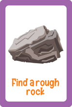 Nature Seek and Find Scavenger Hunt Cards