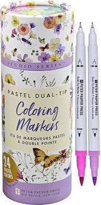 Studio Series Pastel Dual-tip Markers - 24 colors cover image