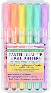 Studio Series Pastel Dual-Tip Highlighters - 6 Colors cover image