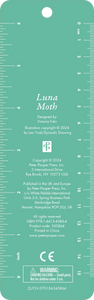 Luna Moth Beaded Bookmark