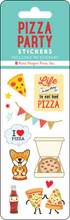 Pizza Party Stickers