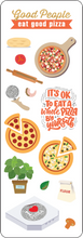 Pizza Party Stickers