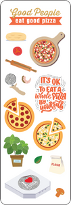 Pizza Party Stickers