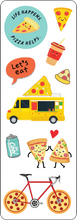 Pizza Party Stickers