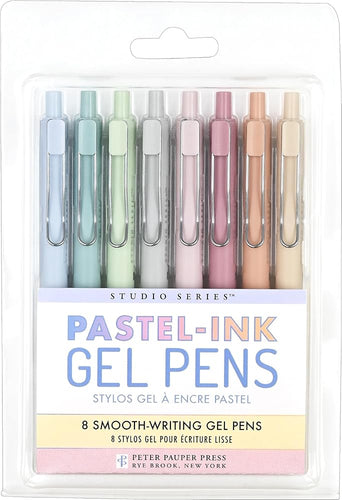 Pastel Gel Pens - 8 Smooth Writing Pens cover image