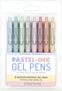 Pastel Gel Pens - 8 Smooth Writing Pens cover image