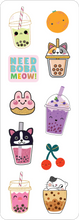 Bubble Tea Sticker Set