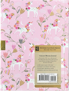 Unicorn Blooms Locking Journal