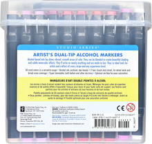 Studio Series Artist's Dual-Tip Alcohol Markers (Set of 60 colors)