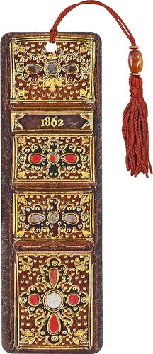 Antique Book Spine Beaded Bookmark cover image