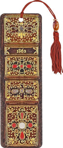 Antique Book Spine Beaded Bookmark cover image