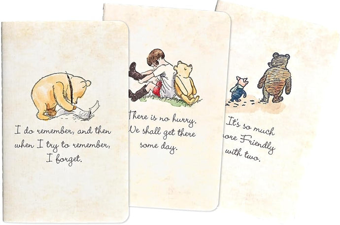Winnie-the-Pooh Jotter Notebooks (set of 3) cover image