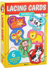 Animals Lacing Cards