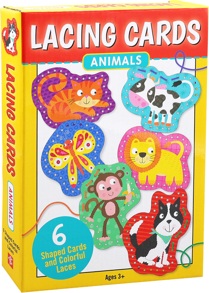 Animals Lacing Cards