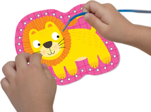 Animals Lacing Cards