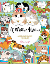 A Million Kittens: Adorable Felines to Color (A Million Creatures to Color) cover image