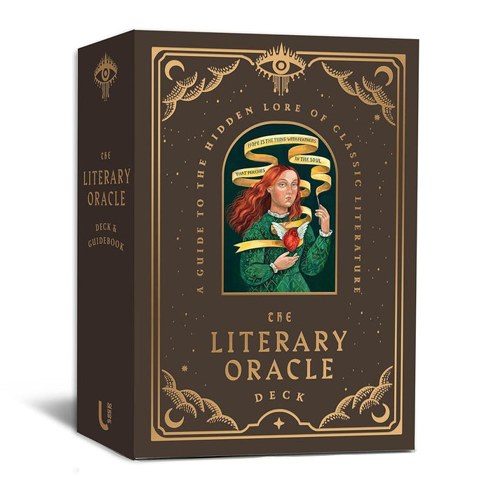 The Literary Oracle Deck: A Guide to the Hidden Lore of Classic Literature (Classics Gift) cover image