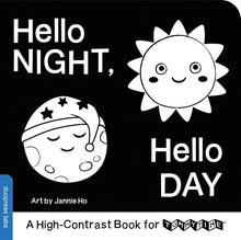 Hello Night, Hello Day: A High-Contrast Book for TummyTime (High-Contrast Books, 8) cover image