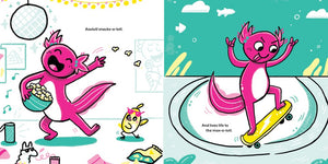 Axolotl and Axolittle by Hitchman