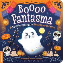Boooo Fantasma: A Sweet and Silly (Not-So-Scary!) English–Spanish Board Book for Babies and Toddlers cover image