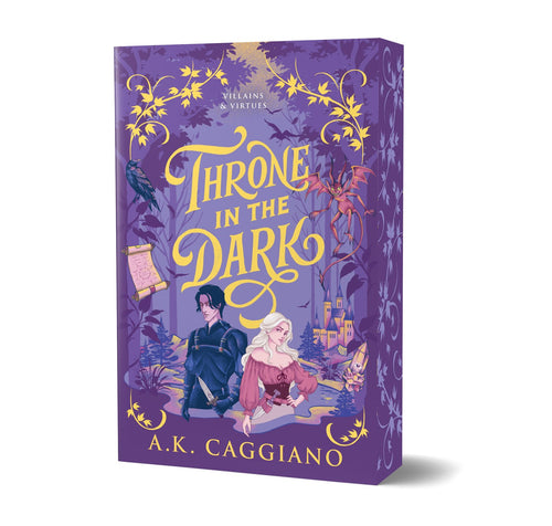 Throne in the Dark (Deluxe Edition): A Novel (Villains & Virtues, 1) by Caggiano