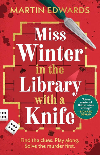 Miss Winter in the Library with a Knife cover image