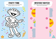 Sesame Street: Sunny Days Puffy Sticker and Activity Book (a Sesame Street Elmo and Friends Sticker Coloring and Activity Book for Kids), Buzzpop