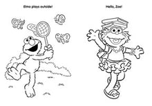 Sesame Street: My First Big Book of Coloring (A Sesame Street Coloring Book for Kids), BuzzPop