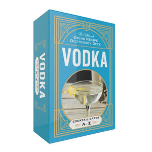 Vodka Cocktail Cards A-Z Deck