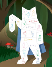Learn by Sticker: More Addition & Subtraction: Use Math to Create 10 Fantasy Animals! (Learn by Sticker, 4)