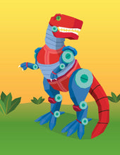 Learn by Sticker: Multiplication: Use Math to Create 10 Awesome Robots! (Learn by Sticker, 6), Workman Publishing